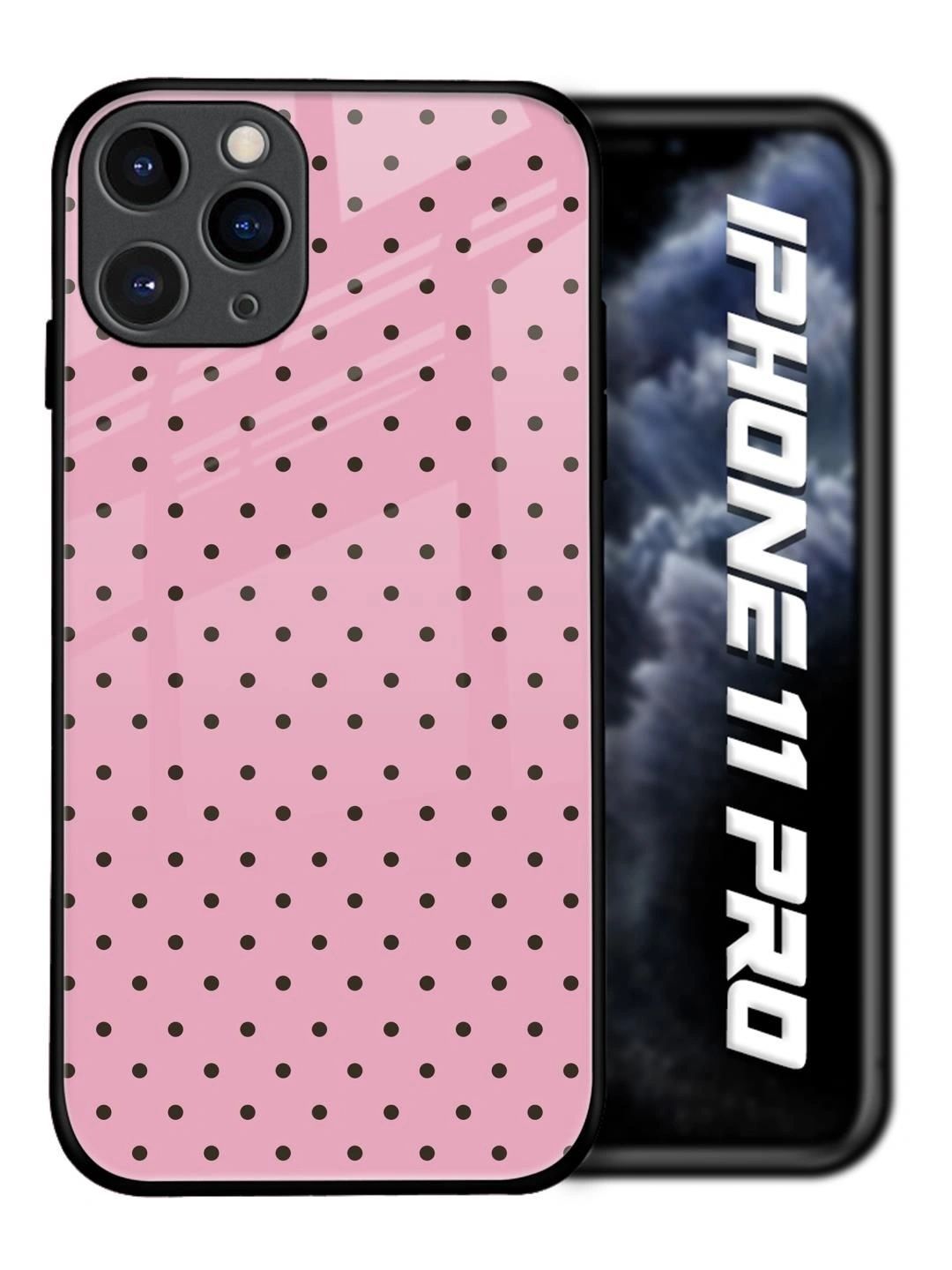 QRIOH Solid Printed iPhone 11 Pro Back Case Mobile Accessories-picture-27