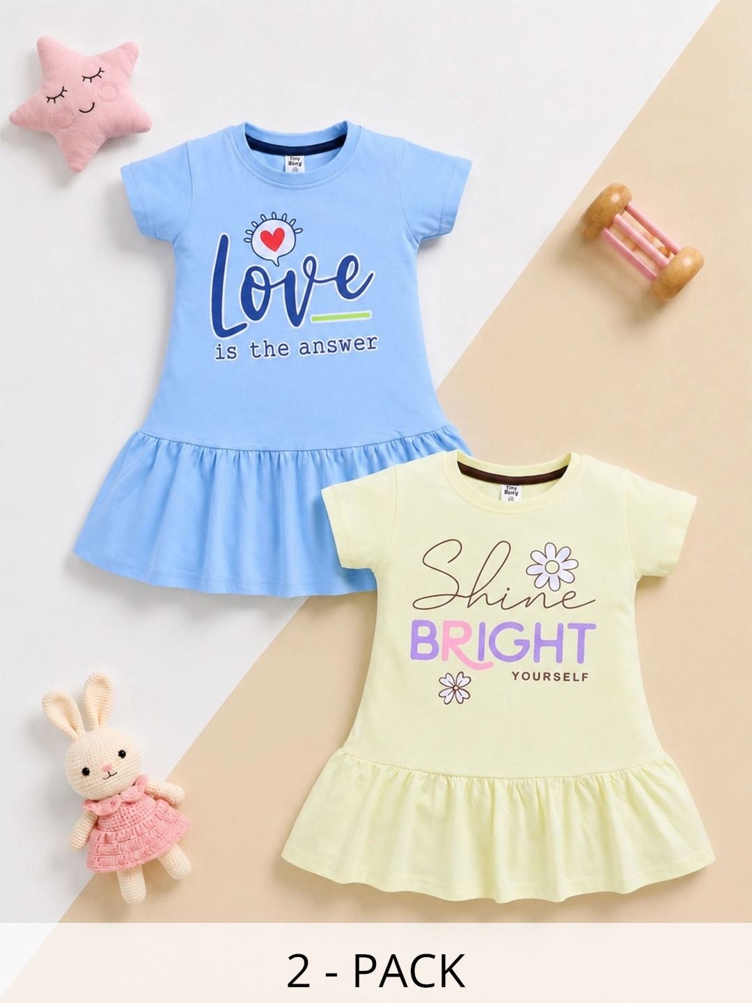 TINY BINY Print A-Line Dress-picture-16