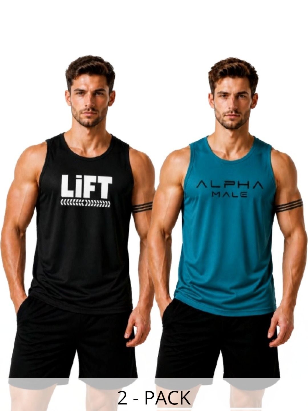 Elite Emporium Apparel Pack of 2 Printed Tank-picture-24