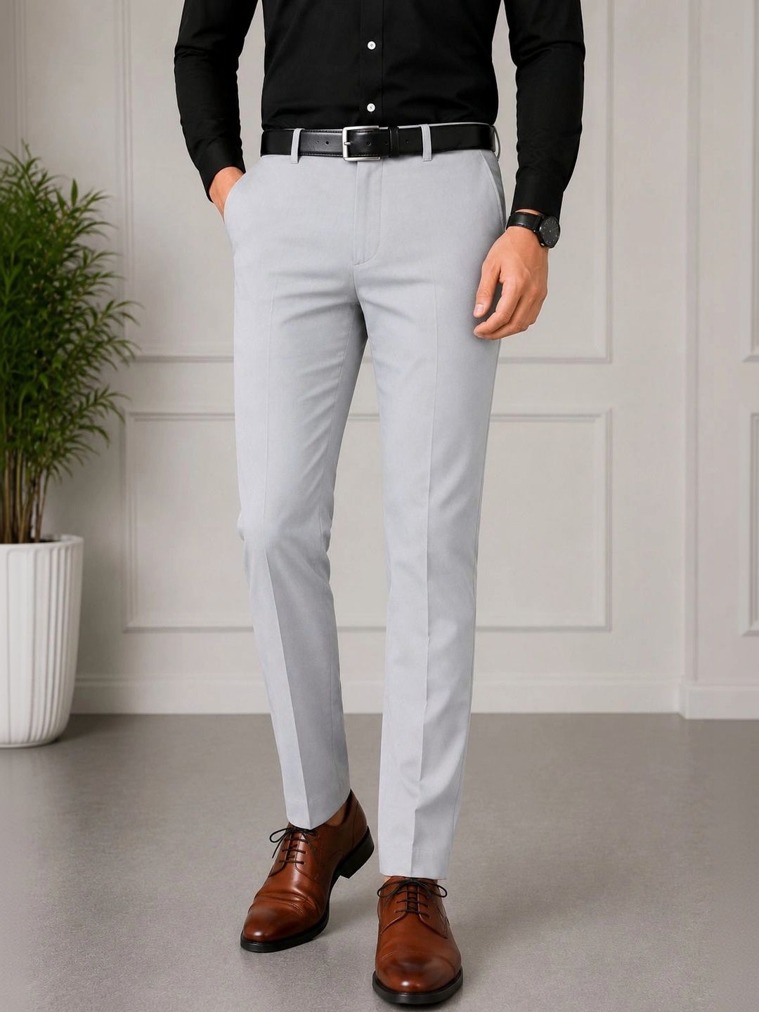 Jks pay out enterprises Men Easy Wash Trousers-picture-31