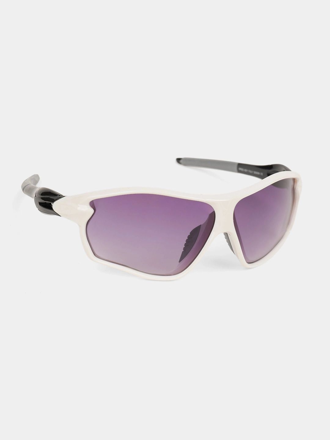 DukieKooky Unisex Kids Purple Lens & White Sports Sunglasses with-picture-55