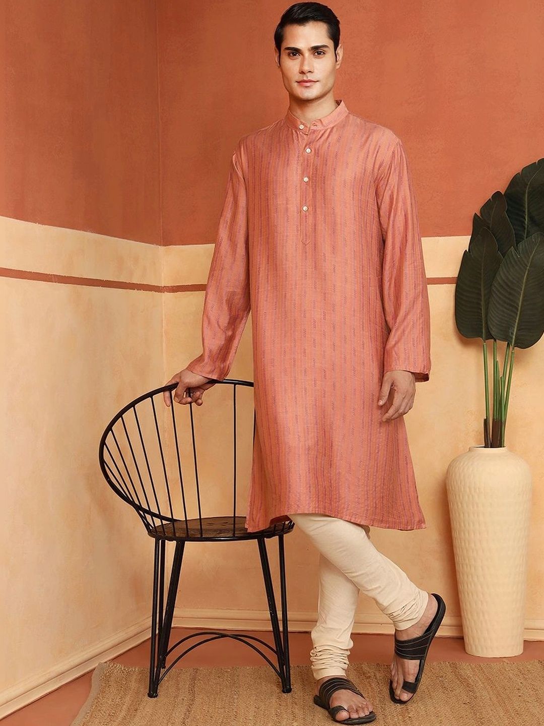Fabindia Men Striped Kurta-picture-22