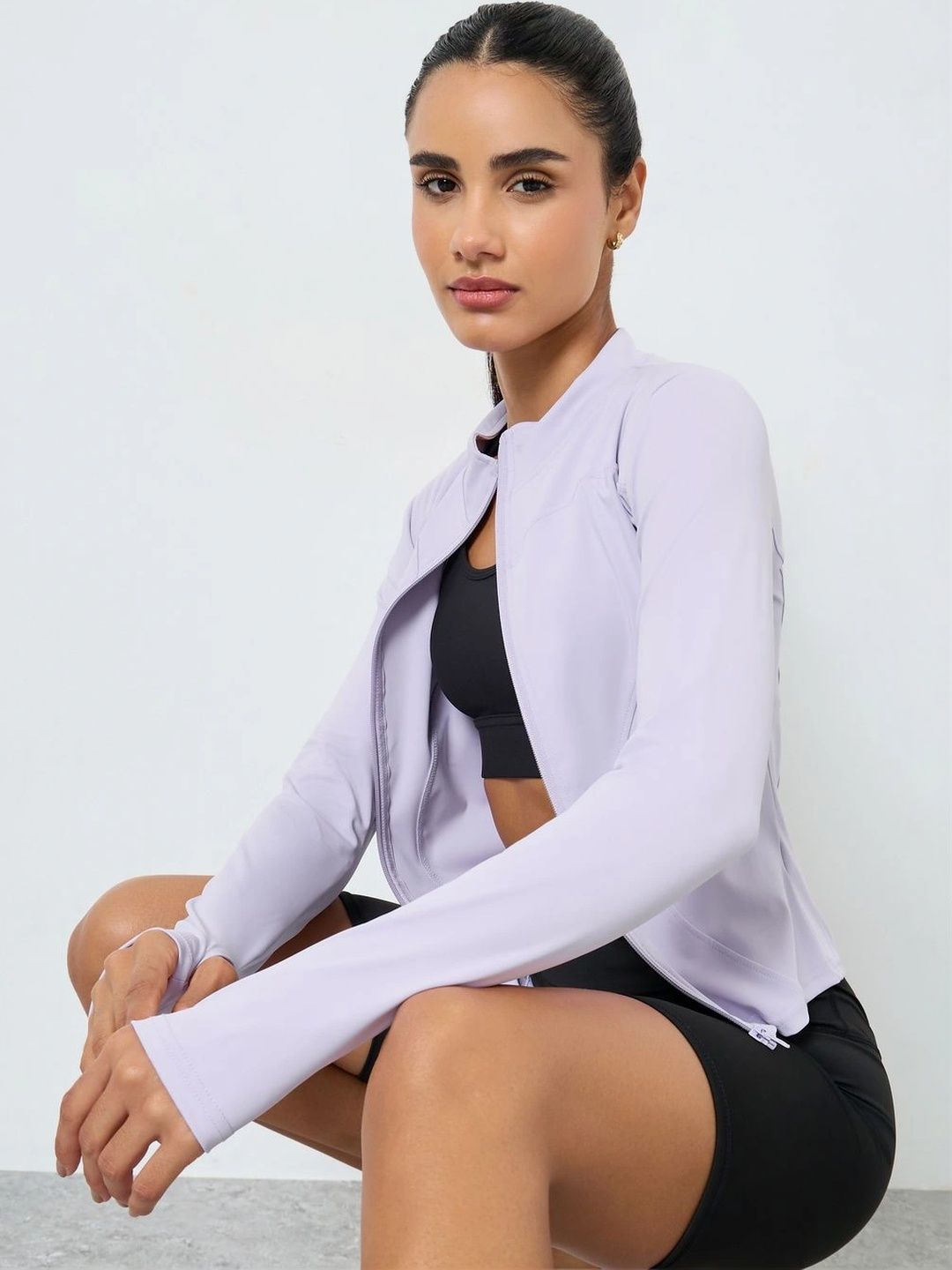 Styli Women Lightweight Training or Gym Sporty Jacket-picture-16