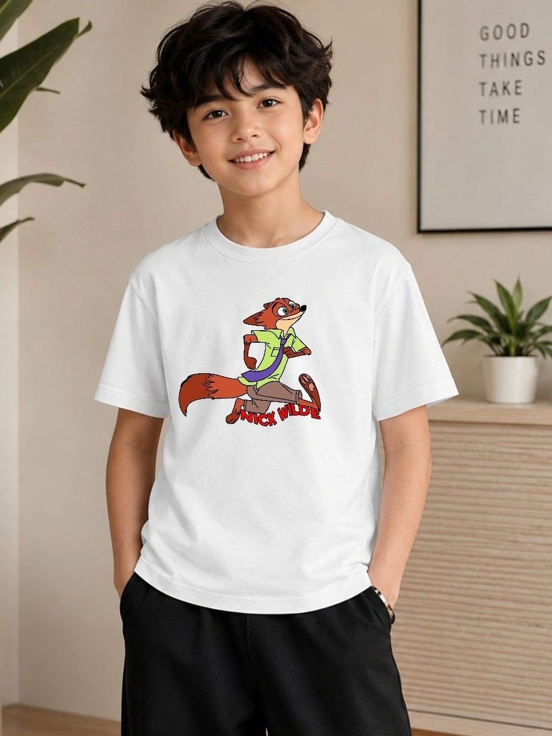 Disney By Miss and Chief Boys Printed T-shirt-picture-51