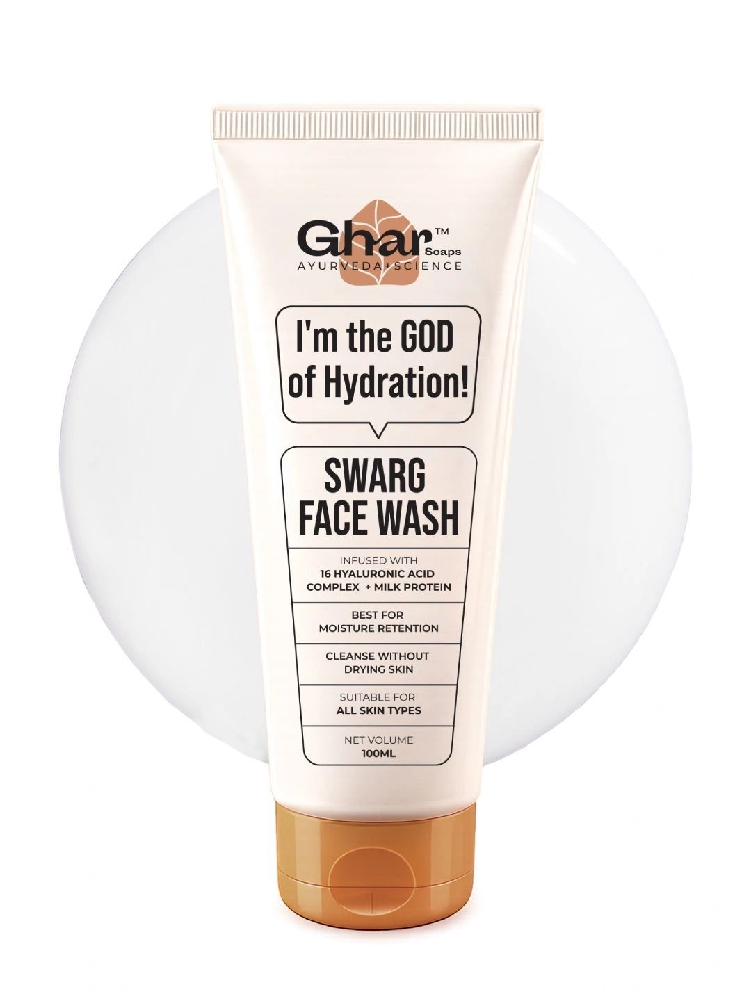 GHAR SOAPS Swarg Face Wash For Soft & Supple Skin - 100 ml-picture-28