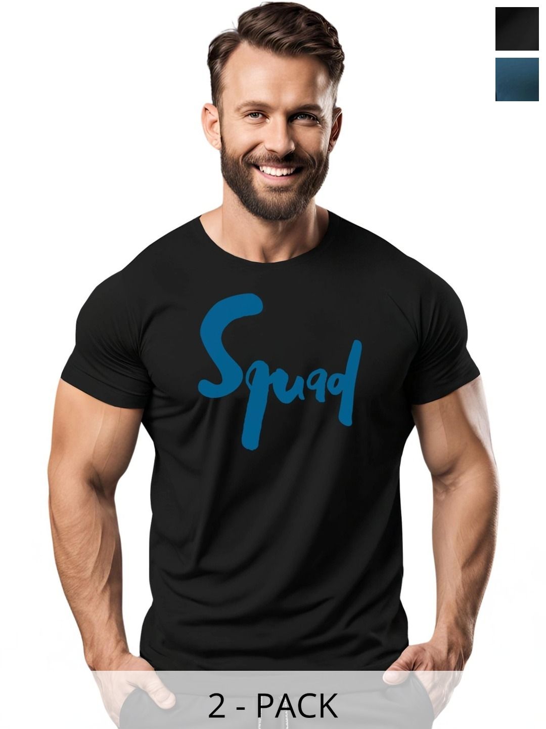 3Colors Men Typography 2 Printed Moisture Wicking T-shirt-picture-45