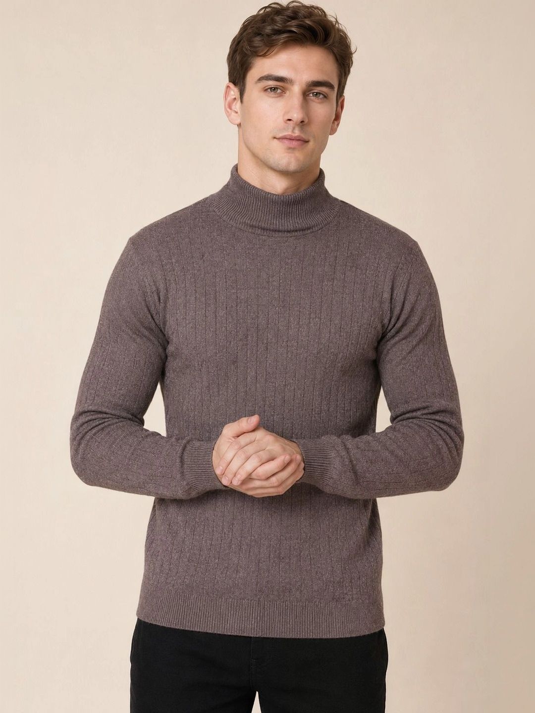 Mast & Harbour Men Ribbed Pullover-picture-53