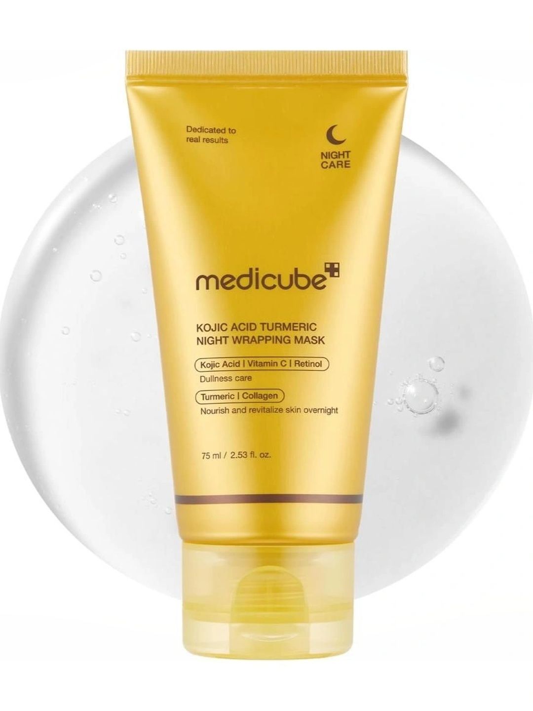 Medicube Kojic Acid Turmeric Night Wrapping Mask - 75 ml-picture-5