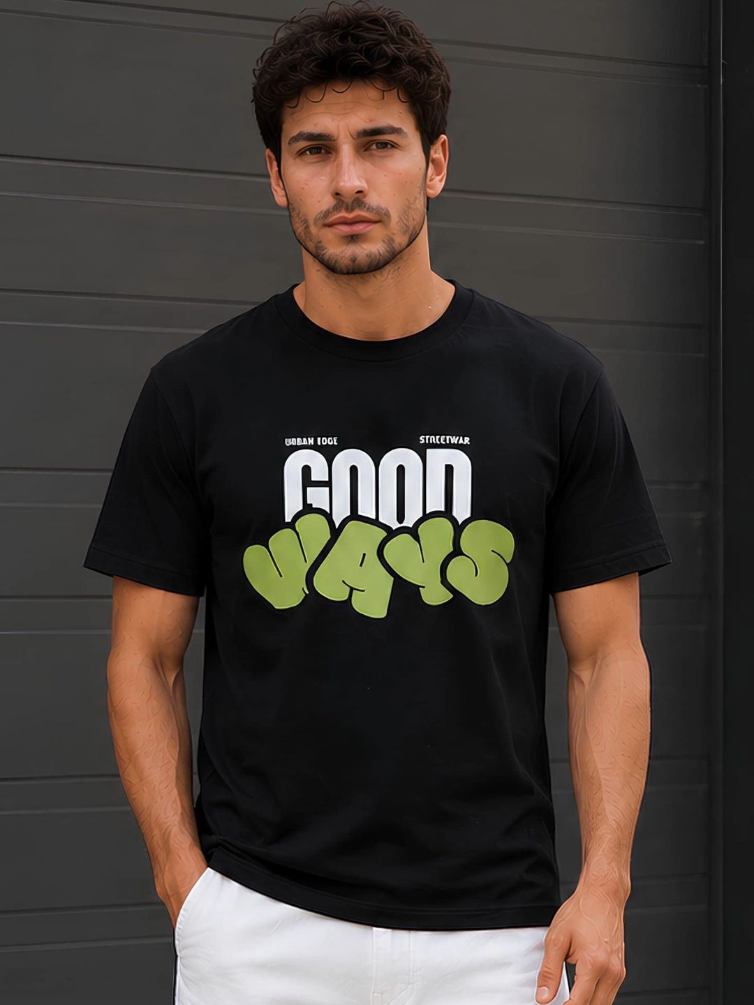 THESEVENLOOK Men Typography Printed T-shirt-picture-19