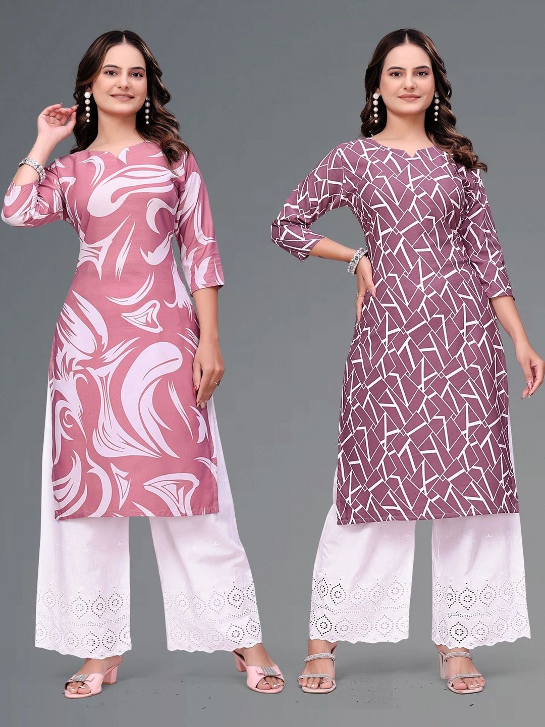 MENFLUENT Printed Pure Crepe Kurti-picture-22