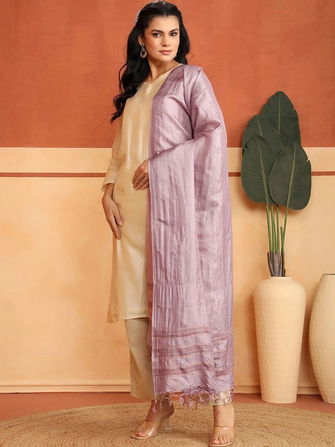 Fabindia Dupatta with Thread Work-picture-25