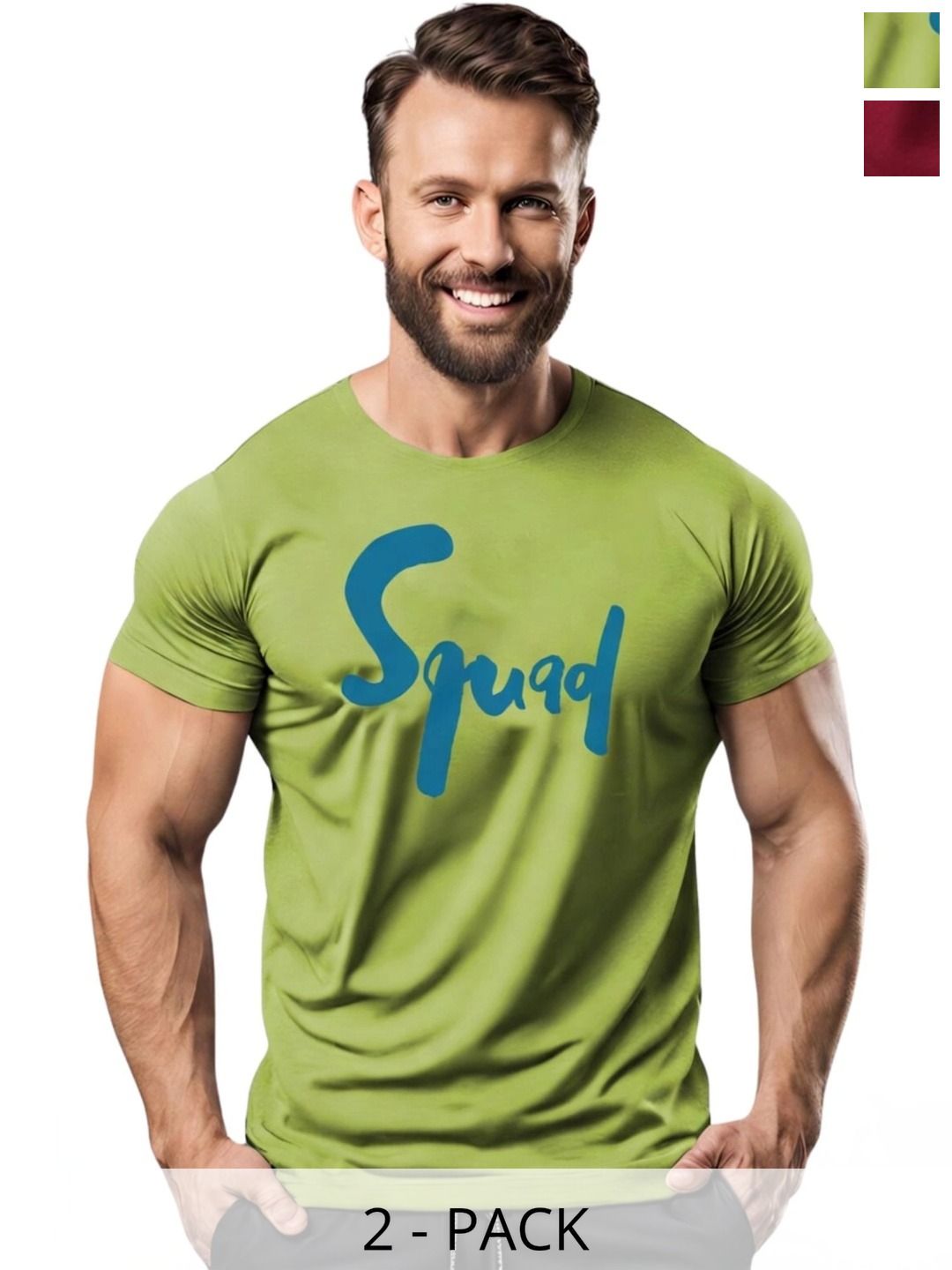 3Colors Men Typography 2 Printed Moisture Wicking T-shirt-picture-28
