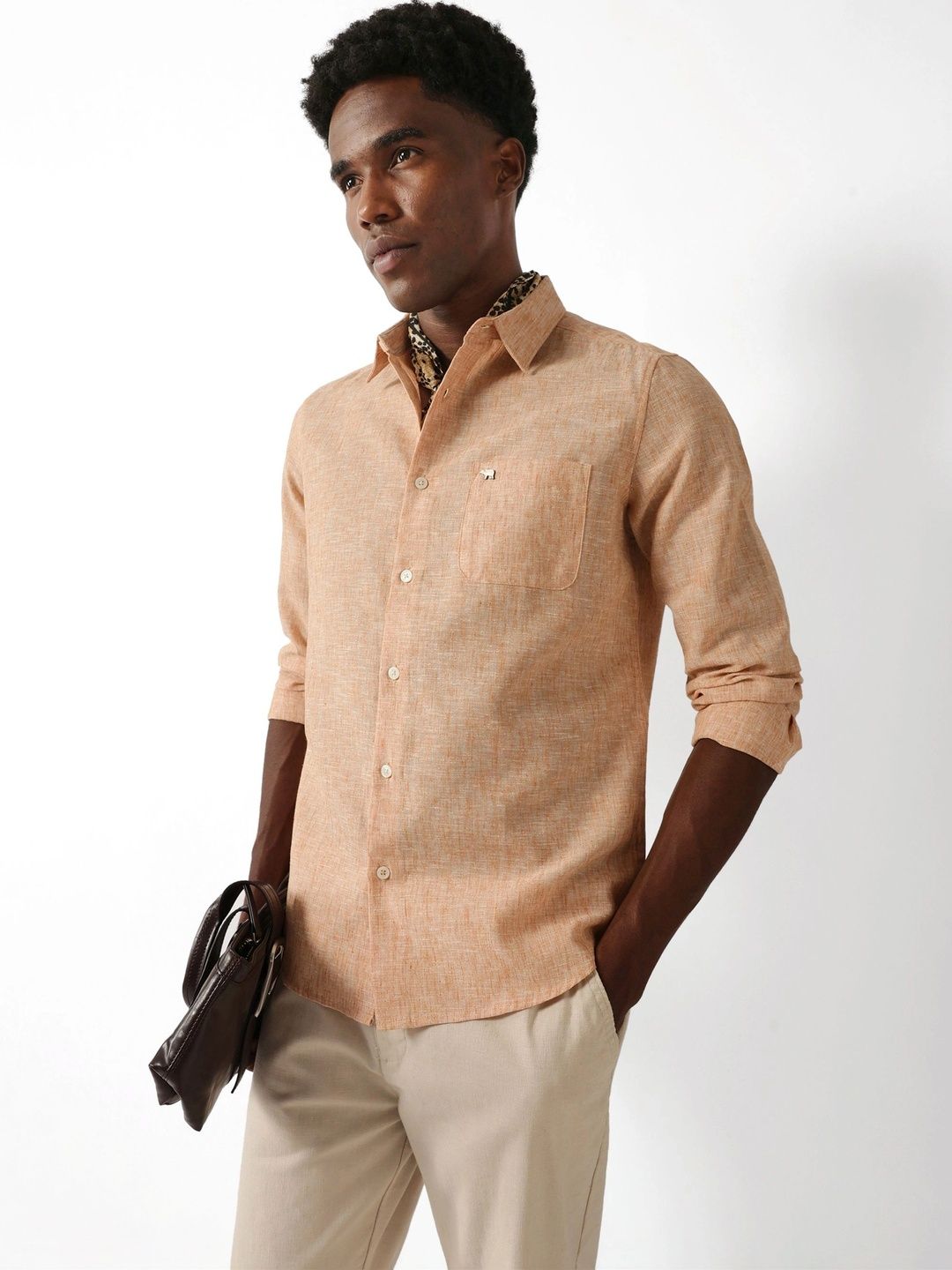 THE BEAR HOUSE Men Slim Fit Casual Shirt-picture-42
