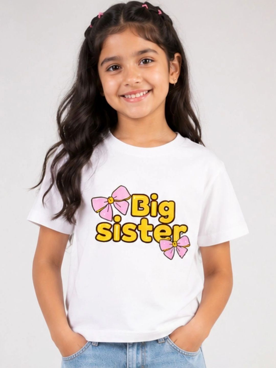 YAK YAK Girls Typography Printed T-shirt-picture-37