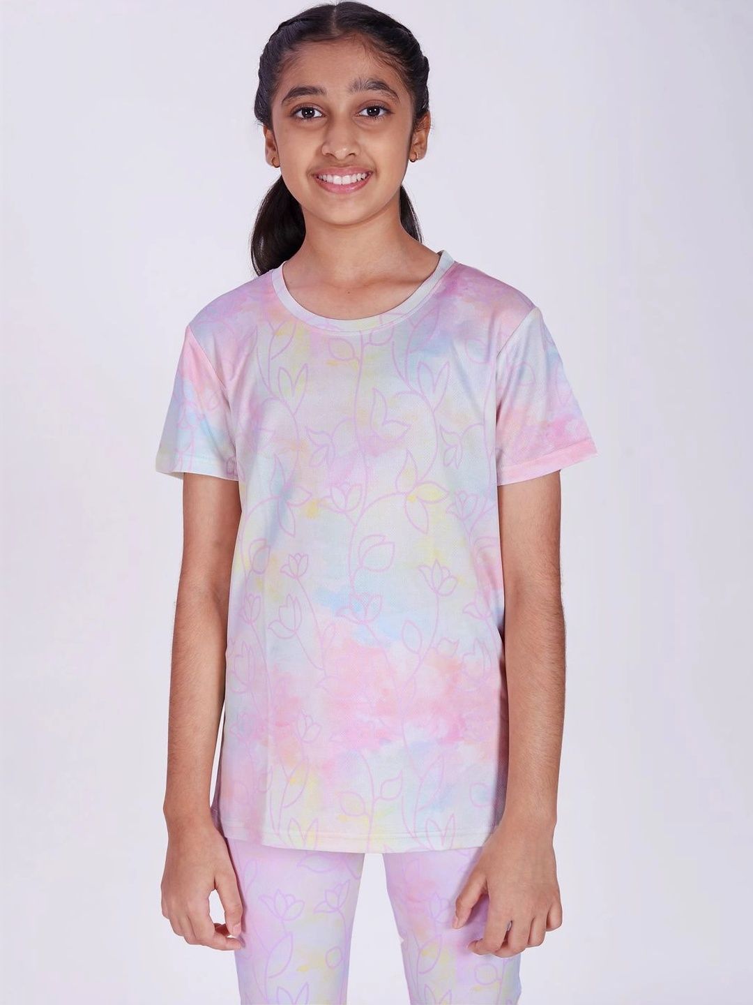 UMILDO Girls Printed Dri-FIT T-shirt-picture-49