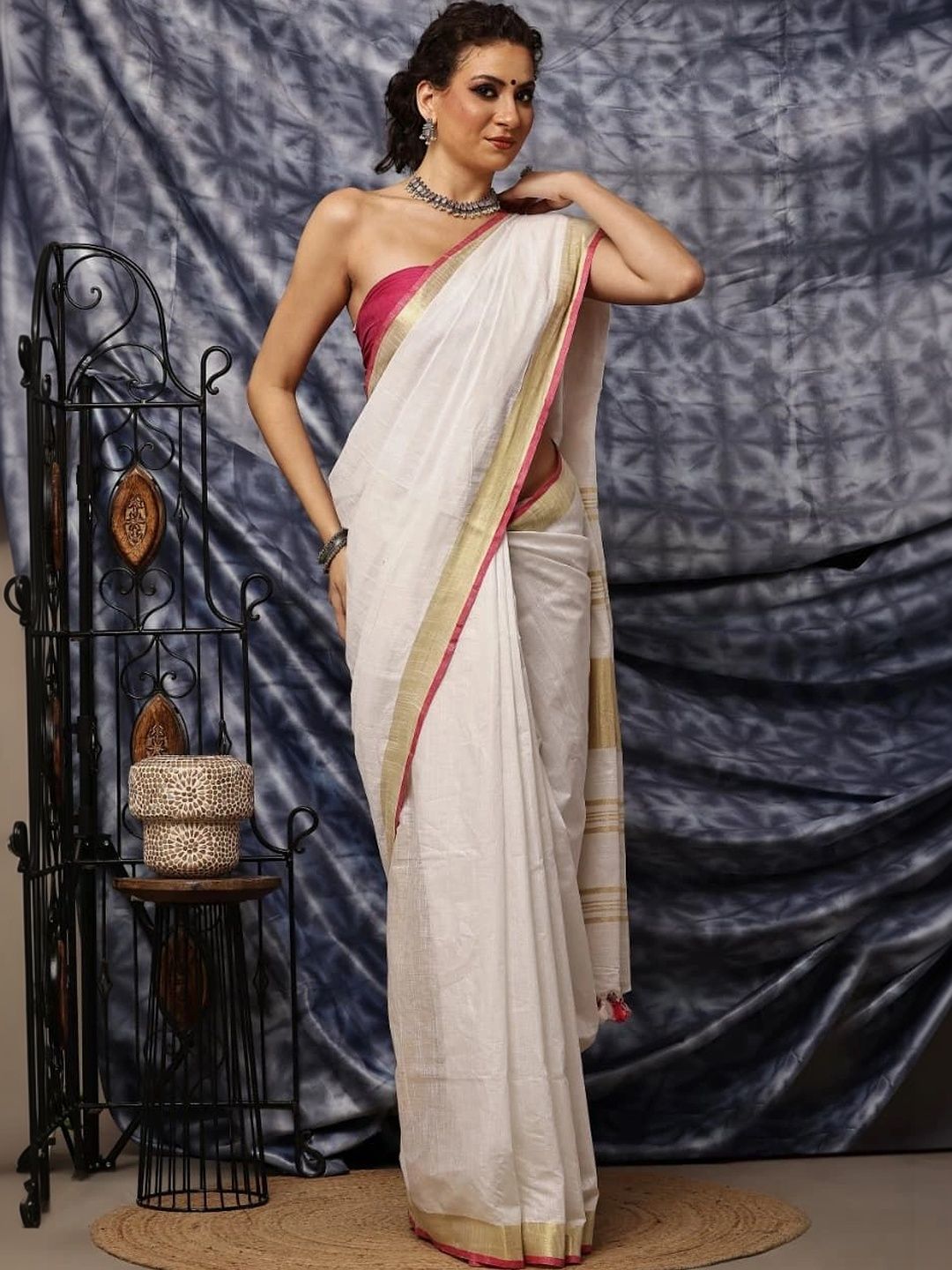 ARSHMAN DESIGNS Art Silk Mysore Silk Saree-image-32