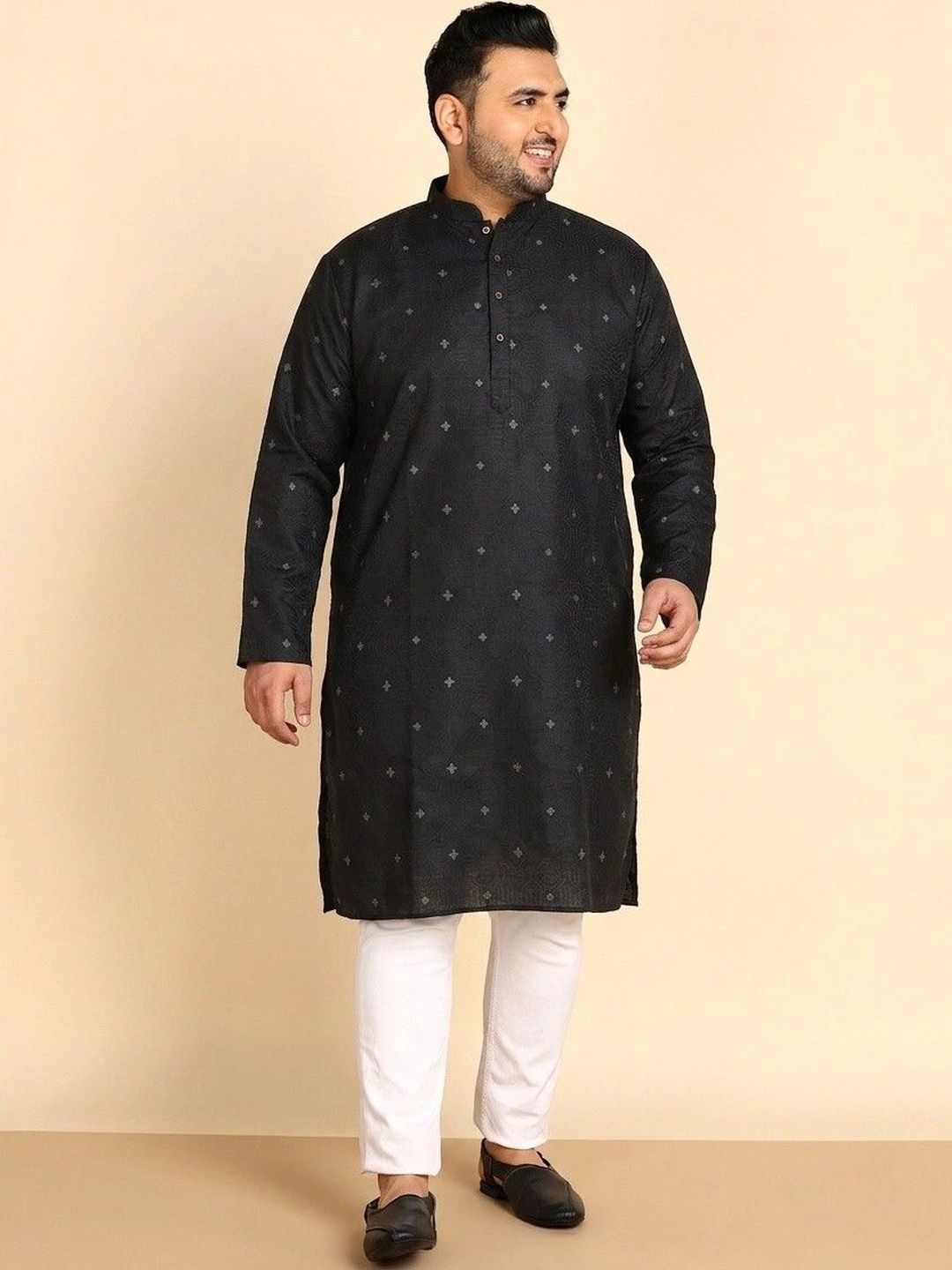 Sztori Men Jacquard Kurta-picture-45