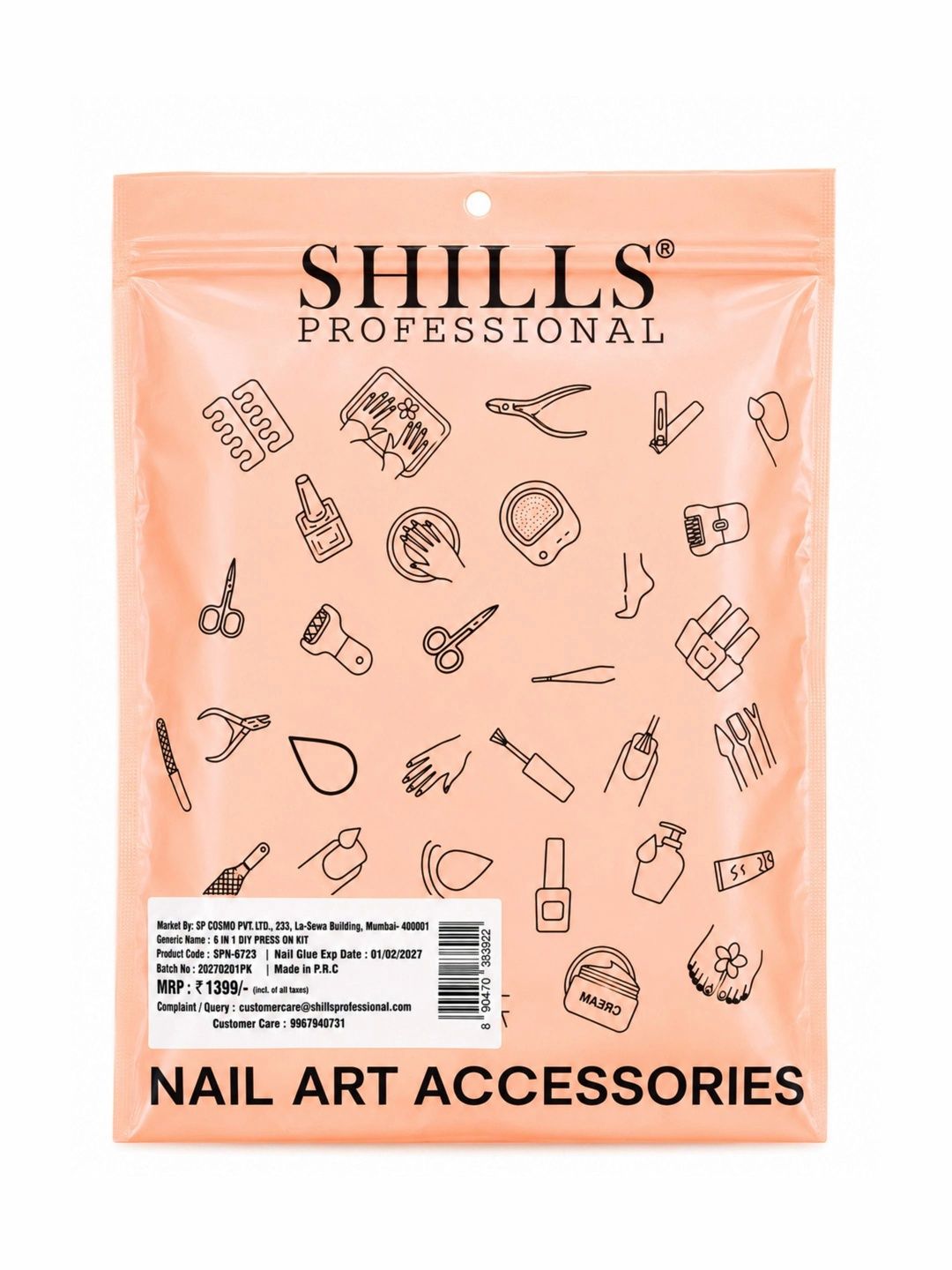 shills professional 6 IN 1 Press On Nail Art Kit-picture-26