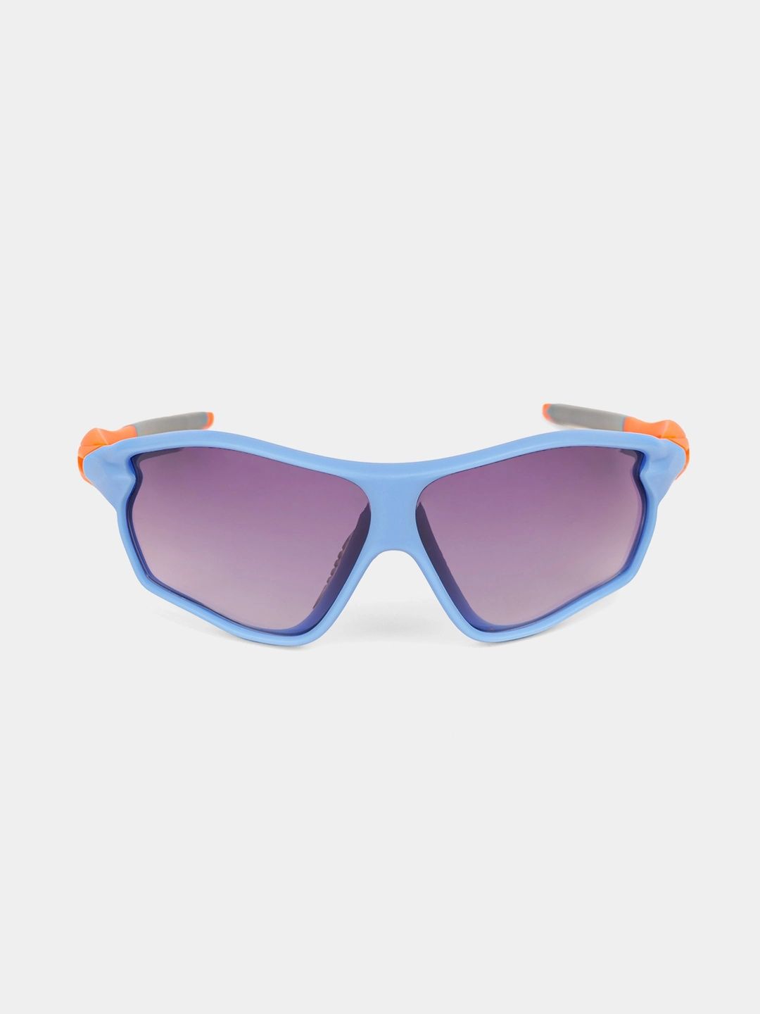 DukieKooky Unisex Kids Purple Lens & Blue Sports Sunglasses with-picture-27