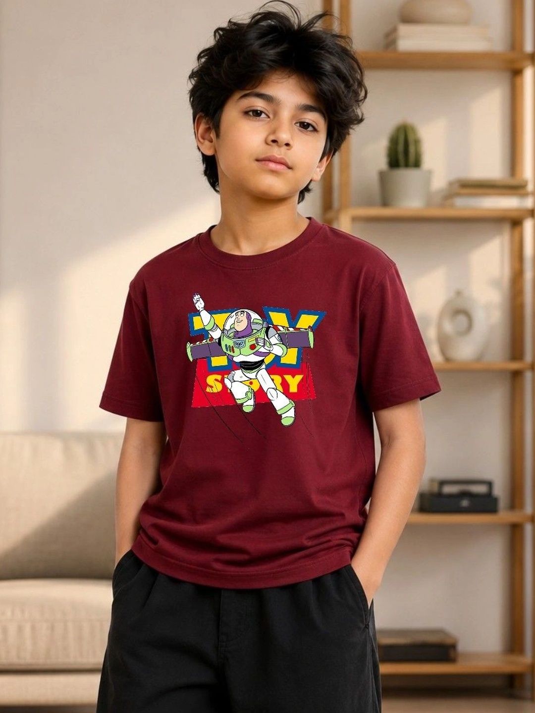 Disney By Miss and Chief Boys Toy Story Printed T-shirt-picture-51