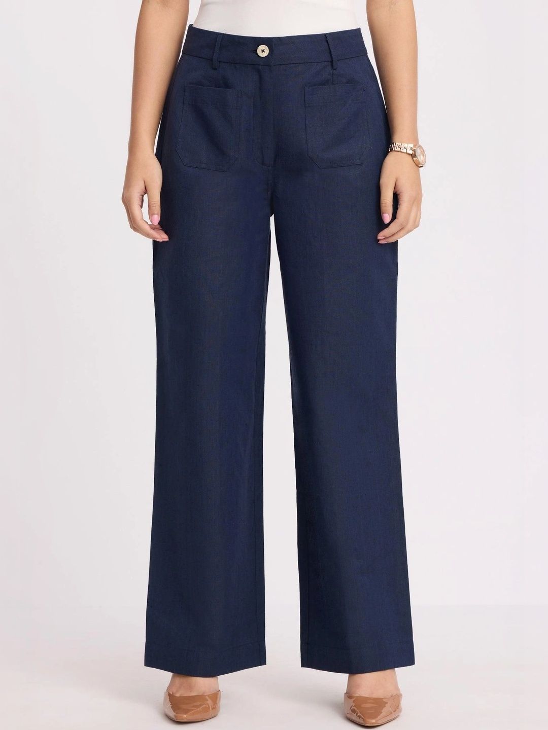 Virgio Women Tailored High-Rise Trousers-picture-33