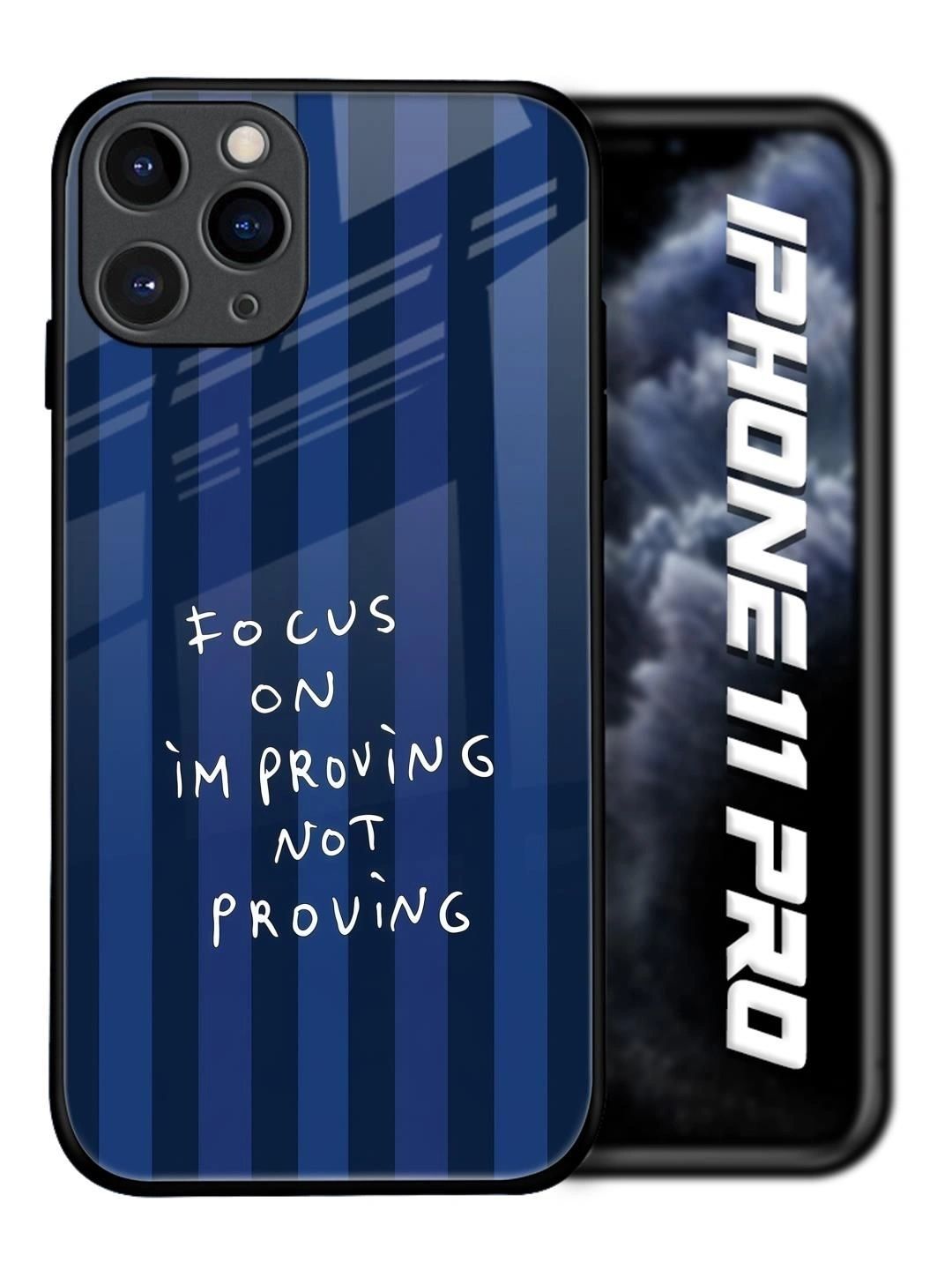 QRIOH Typography Printed iPhone 11 Pro Back Case Mobile Accessories-image-27