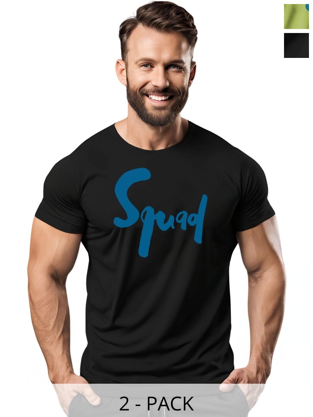 3Colors Men Typography 2 Printed Moisture Wicking T-shirt-picture-31