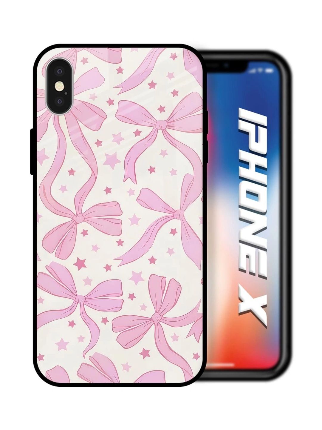 QRIOH Conversational Printed iPhone X Back Case Mobile Accessories-picture-14