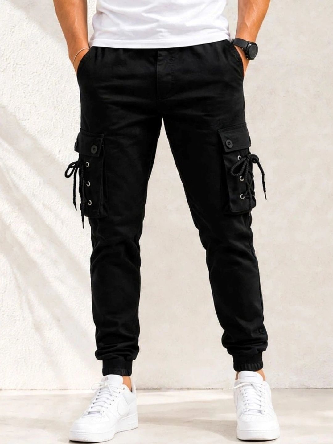 Metronaut Men Classic Cargos Trousers-picture-58