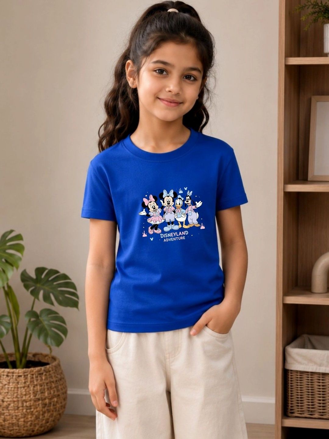 Disney By Miss and Chief Girls Printed T-shirt-picture-19