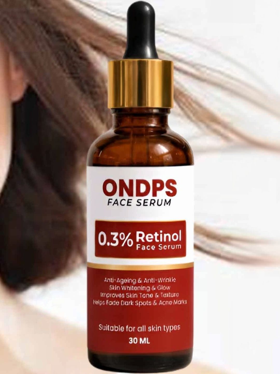 ONDPS 0.3% Retinol Face Serum With Hyaluronic Acid - 30 ml-picture-31
