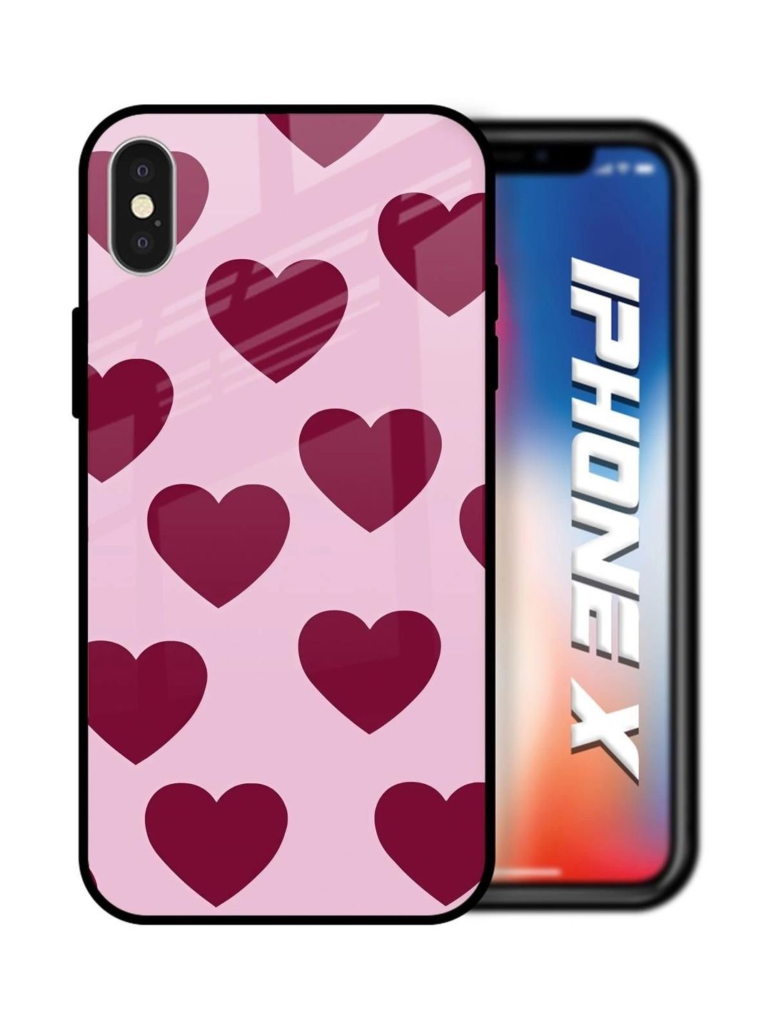 QRIOH Conversational Printed iPhone X Back Case Mobile Accessories-picture-12