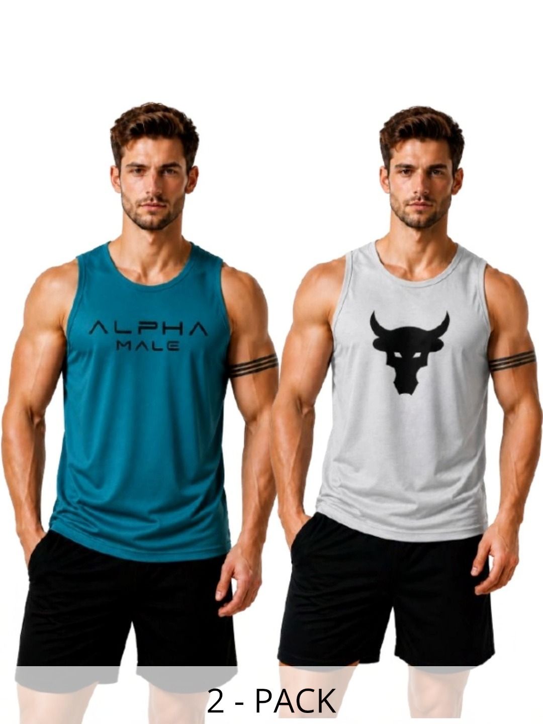 Elite Emporium Apparel Pack of 2 Printed Tank-picture-14