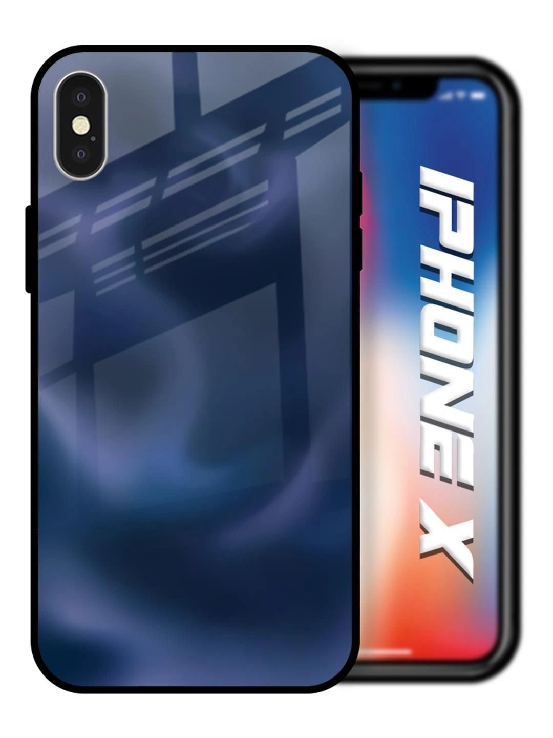 QRIOH Abstract Printed iPhone X Back Case Mobile Accessories-picture-39