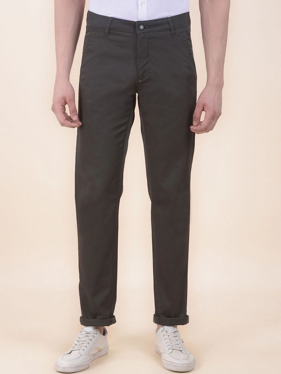 Cantabil Men Smart Easy Wash Trousers-picture-11