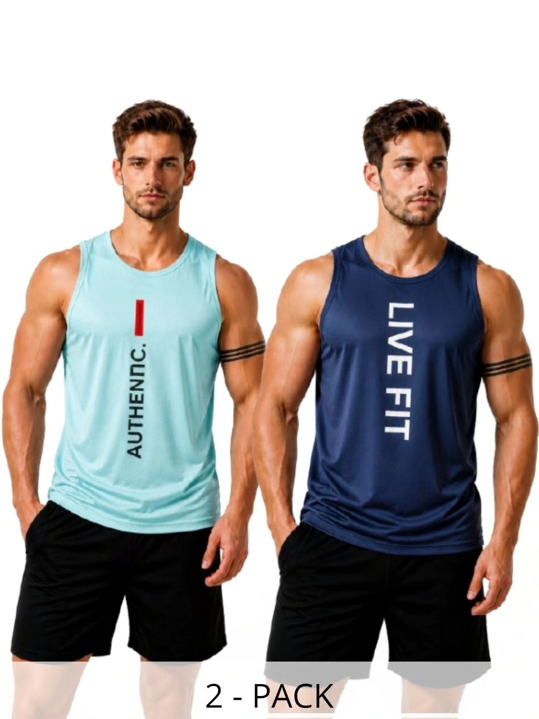 Elite Emporium Apparel Pack of 2 Printed Tank-picture-26