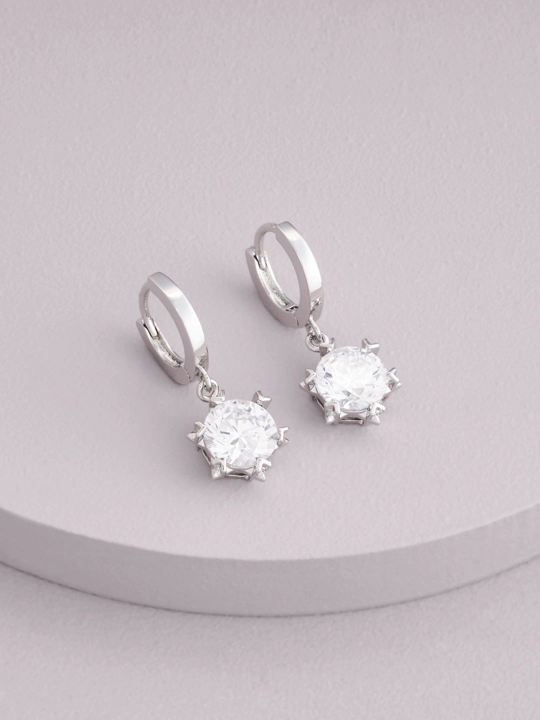 Kushal's Fashion Jewellery Geometric Drop Earrings-picture-40