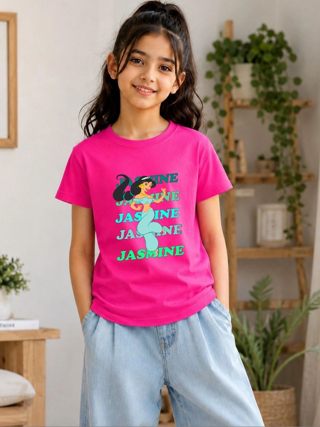 Disney By Miss and Chief Girls Printed T-shirt-picture-45