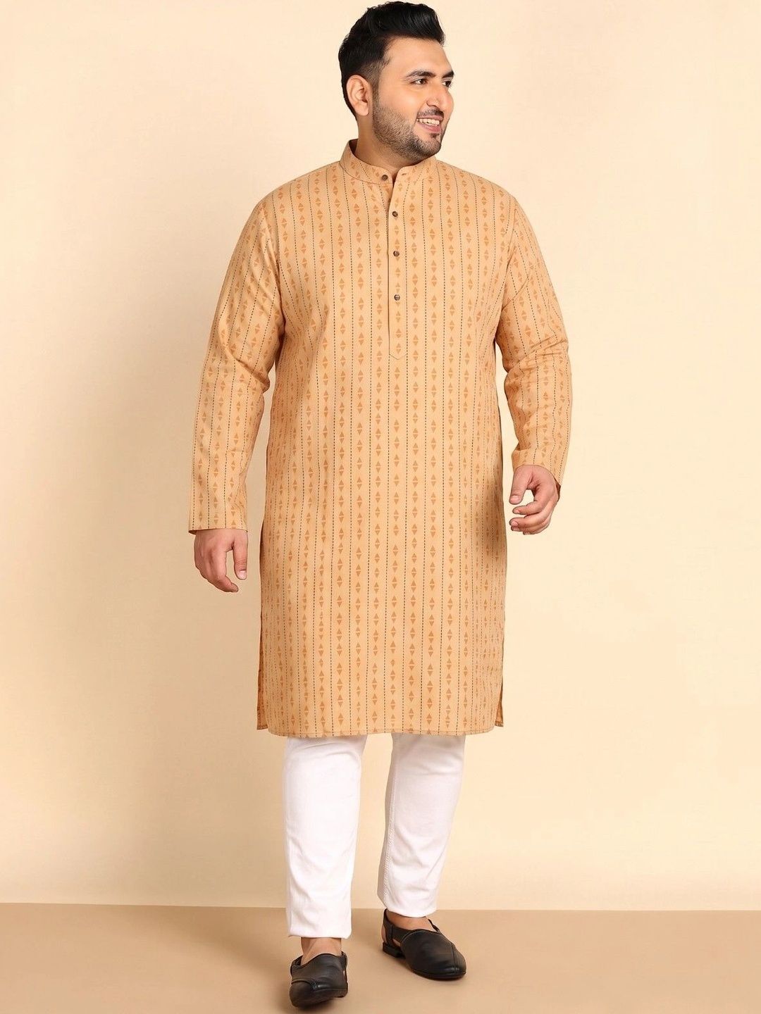 Sztori Men Ethnic Motifs Printed Kurta-picture-57