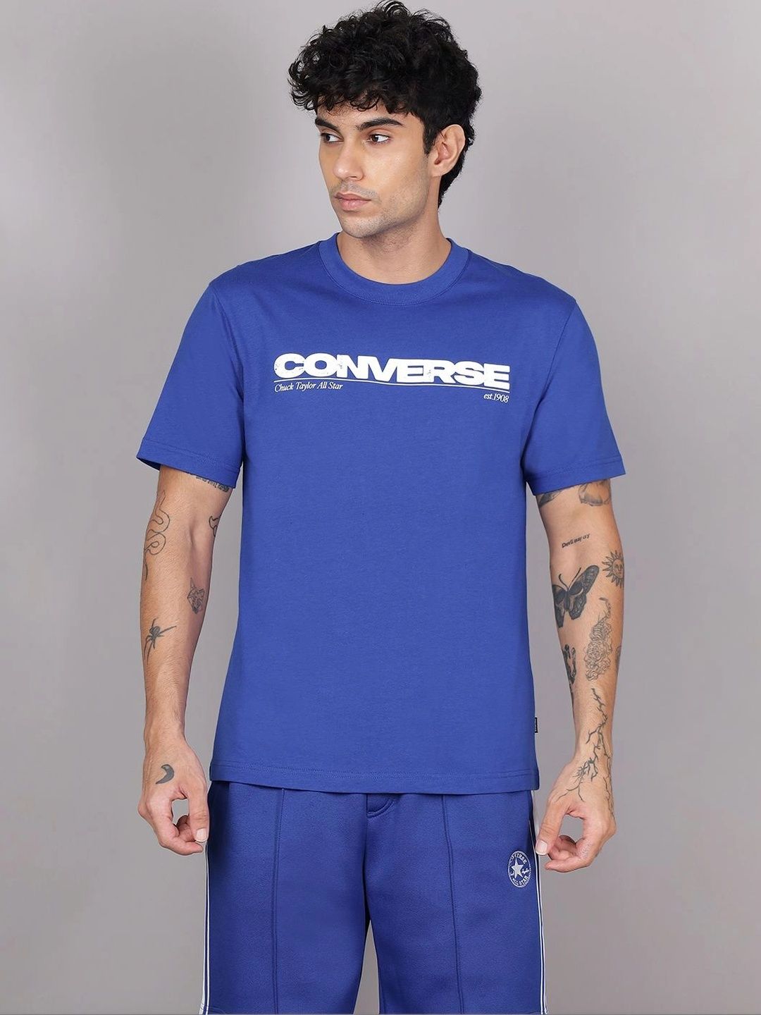 Converse Unisex Typography Printed T-shirt-picture-45