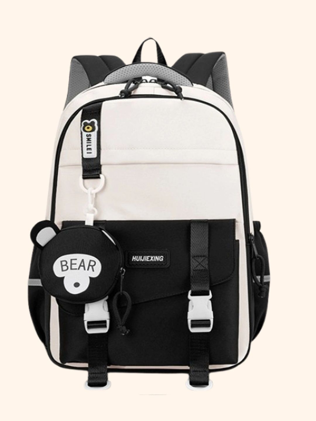 Lysoric Unisex Colourblocked Laptop Bag-picture-47
