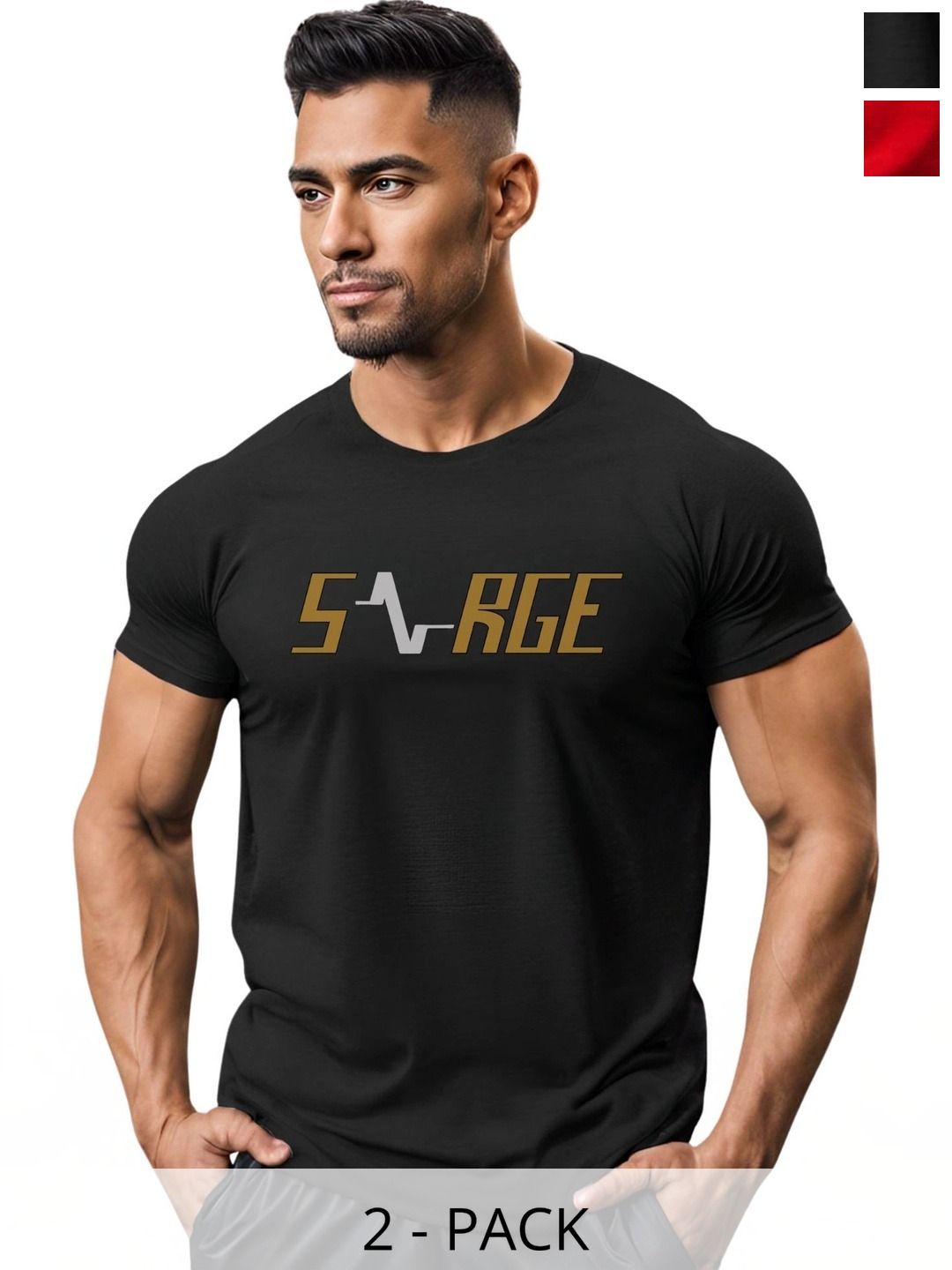 3Colors Men Typography 2 Printed Moisture Wicking T-shirt-picture-15