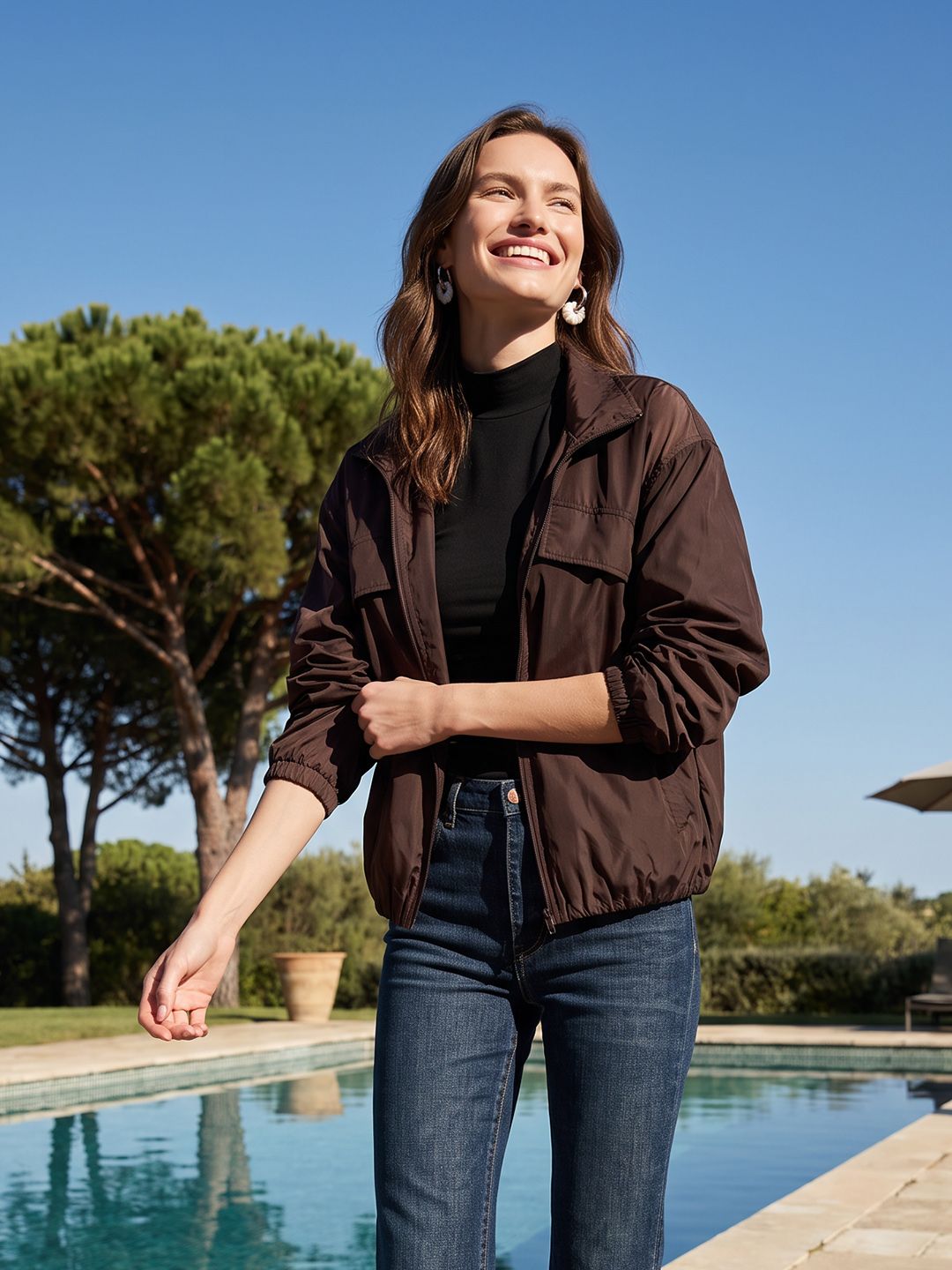 Mast & Harbour Windbreaker Utility Jacket-picture-44