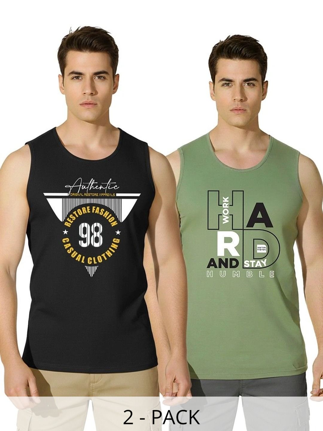 SKY HARBOAR Men Typography 2 Printed Pockets T-shirt-picture-25