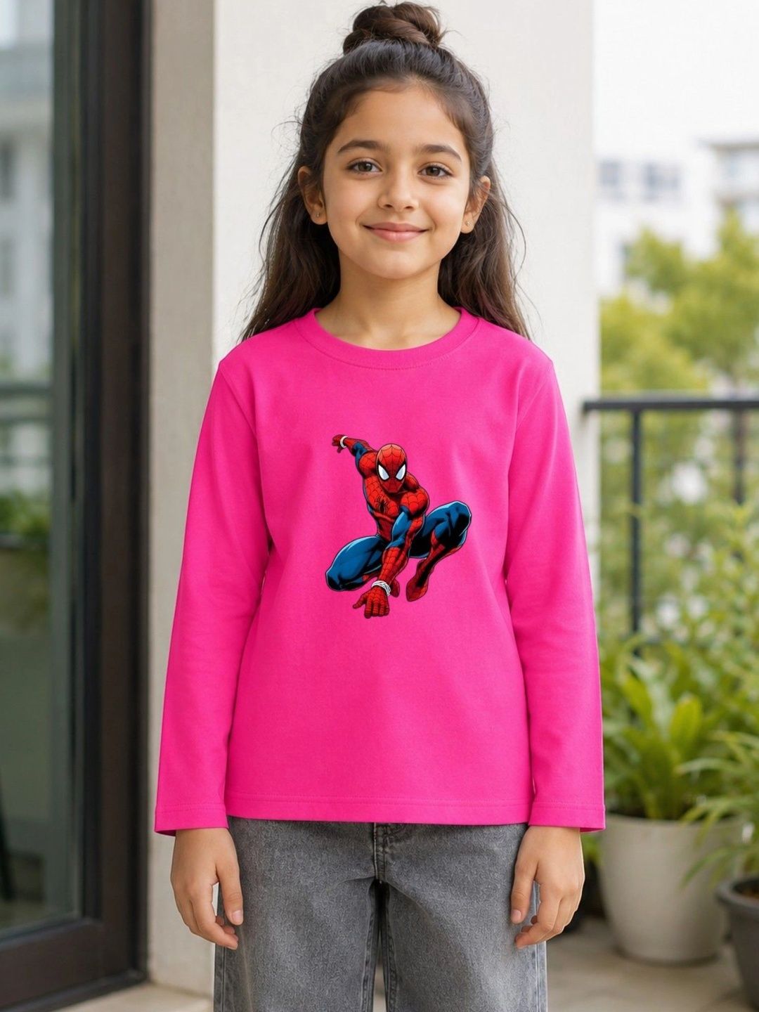 Marvel by Miss and Chief Girls Printed T-shirt-picture-24