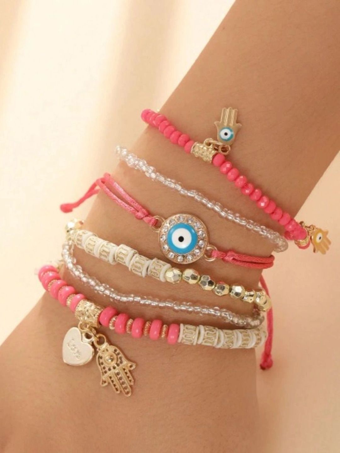 Vembley Women 6 Gold-Plated Multistrand Bracelet-picture-48