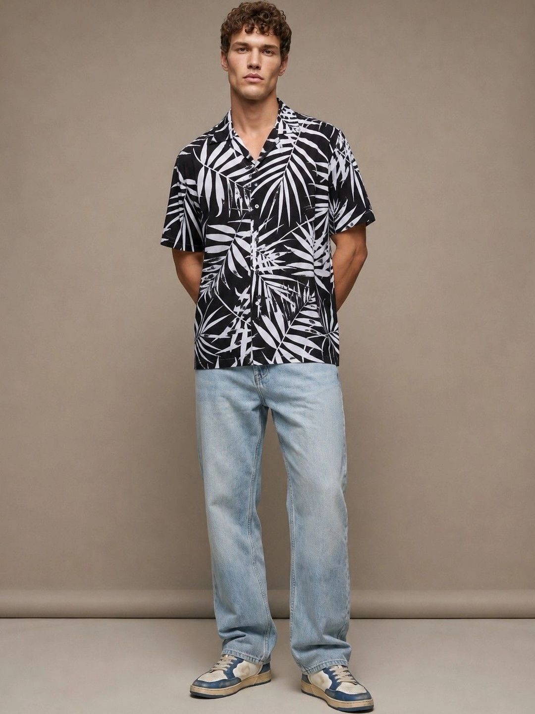 Mast & Harbour Men Classic Printed Casual Shirt-picture-37