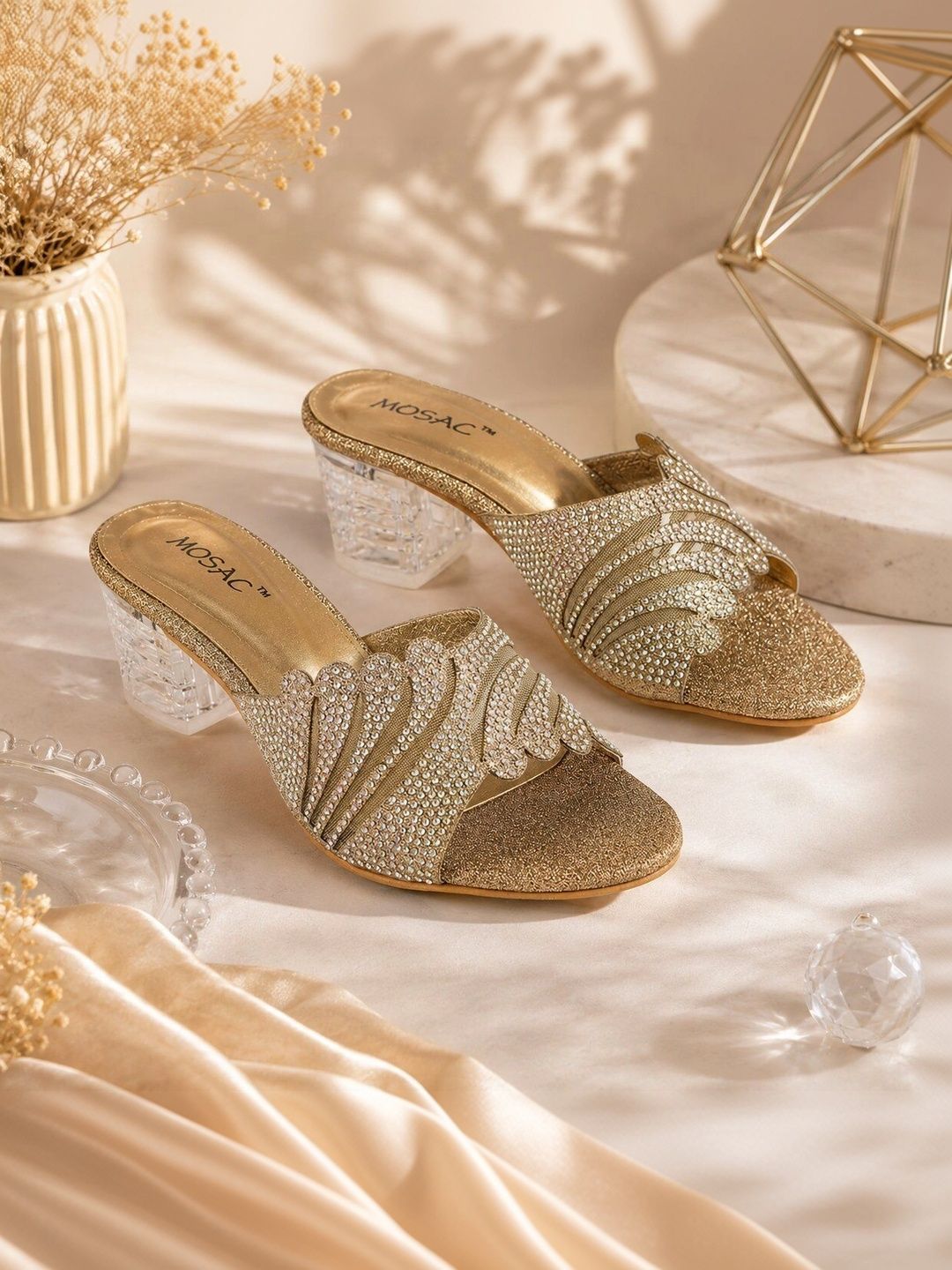 MOSAC Embellished Party Block Mules-picture-20