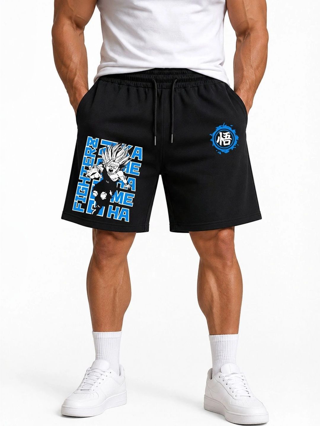 Dressing Hub Men Printed Dragon Ball Z Shorts-picture-15