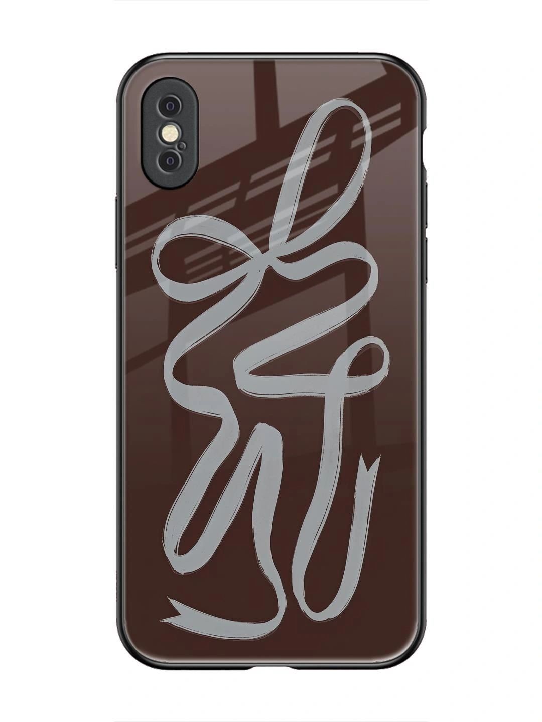QRIOH Abstract Printed iPhone Xs Back Case Mobile Accessories-picture-29